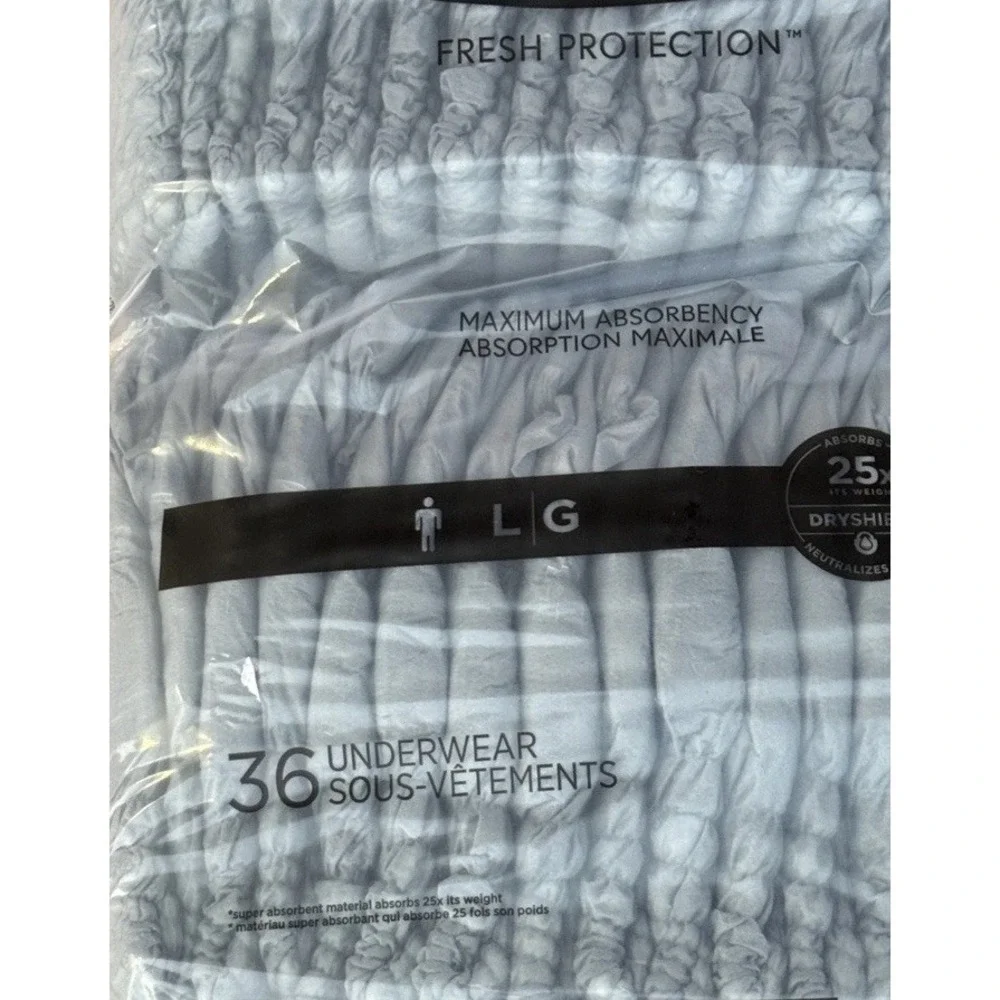 Depend Fresh Protection Incontinence Underwear For Men 72 Count Maximum Absor...